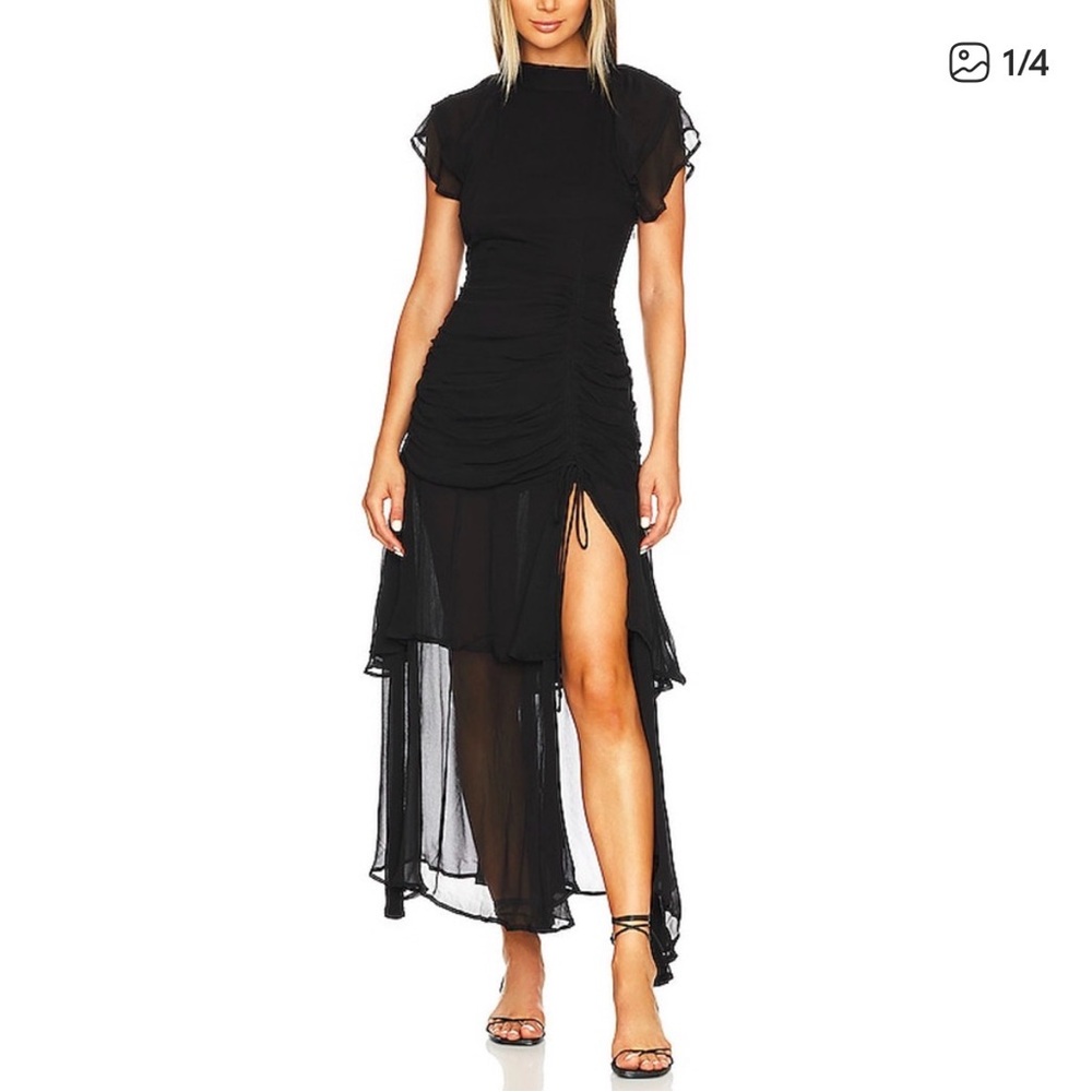 Cleobella Black High Low Dress